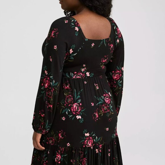 Torrid Mini Super Soft Tiered Skater Dress NWT - Picture 3 of 6